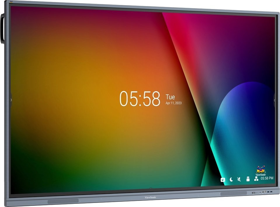 Tabelë interaktive Viewsonic IFP6533-G, 65", 4K UHD, me prekje, e zezë