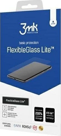 Mbrojtës ekrani 3MK FlexibleGlass Lite, për T-Mobile T Phone Pro 5G Revvl 6 5G, transparent