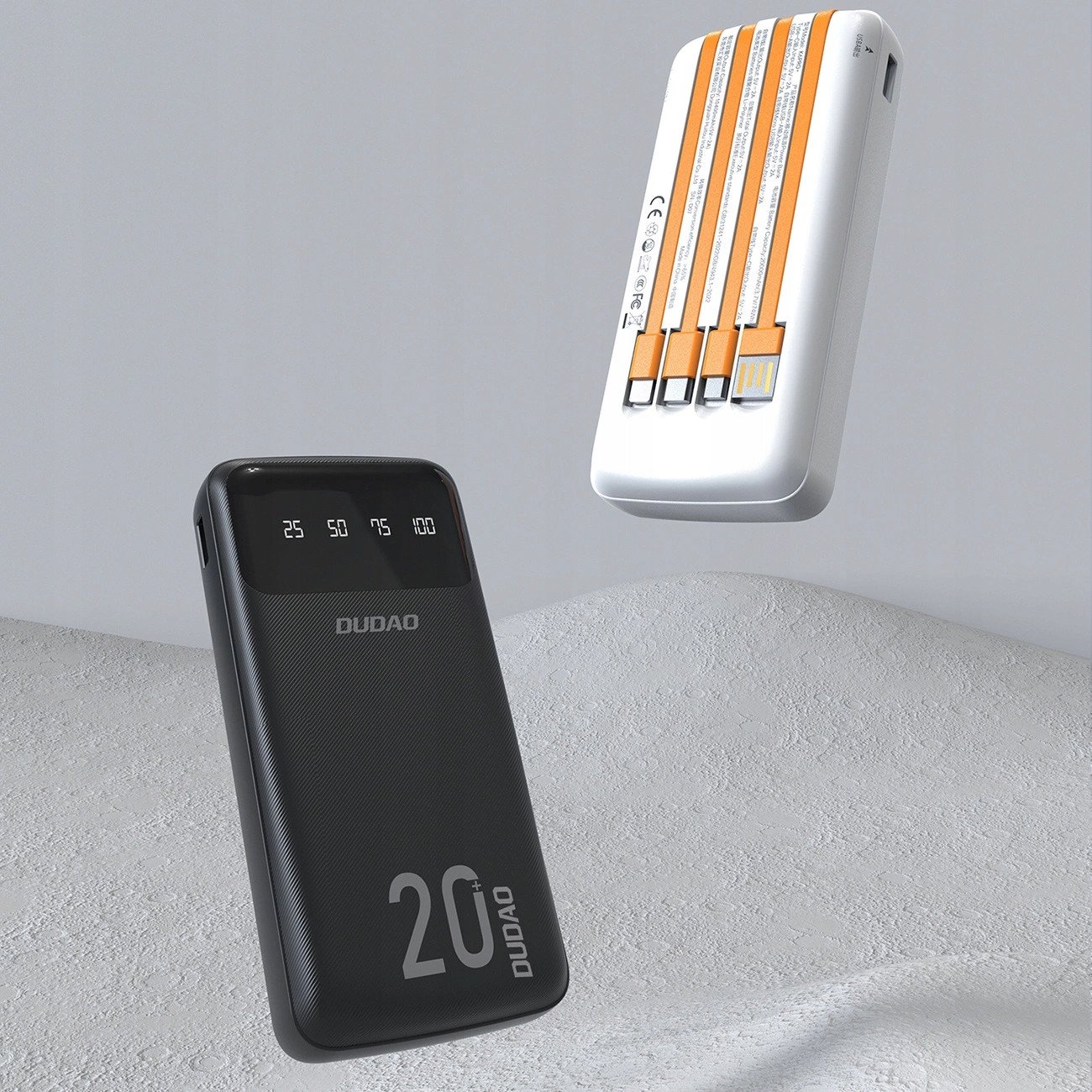 Karikues portativ Dudao K6Pro+, 20000mAh, 10W, i zi