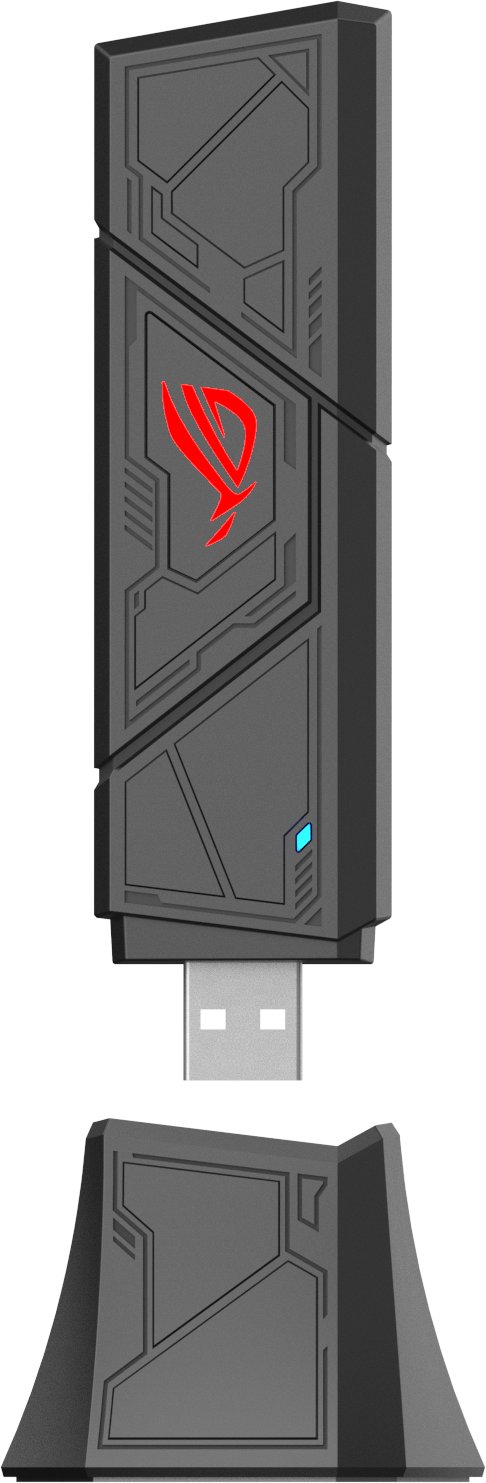 Adapter WiFi ASUS ROG USB BE92, WiFi 7, Tri Band BE6500 6500 Mbps, i zi