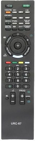 Pilot universal BLOW për TV SONY, për VCR dhe DVR, gri