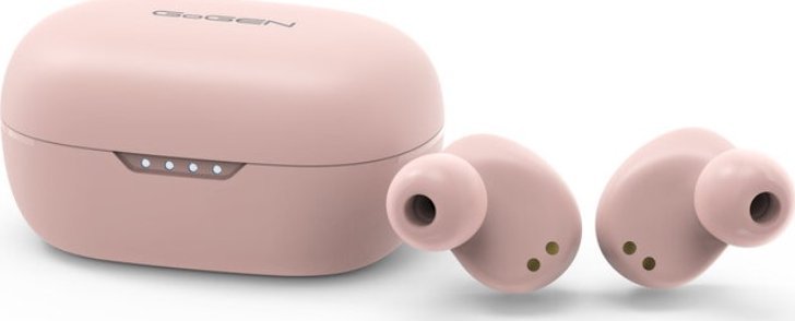 Kufje wireless in ear GoGEN TWS BUDDIES Evo 2, Bluetooth, 7 orë bateri, rozë pudër