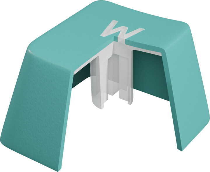 Копчиња Genesis Lead 300, OEM, 106, ABS, тиркизна боја