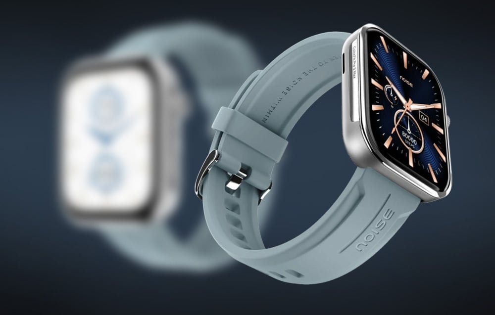 Smartwatch Noise Pro 5 Max, ekran 1.96" AMOLED, IP68, blu