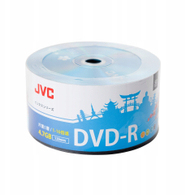 Disqe DVD R JVC Logo, 4.7GB, 16x, 50 copë