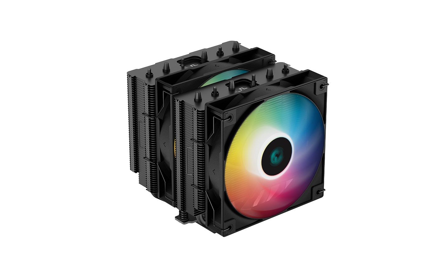 Ftohës CPU Deepcool AG620 BK ARGB, 260W TDP, 120mm Dual Fan, i zi
