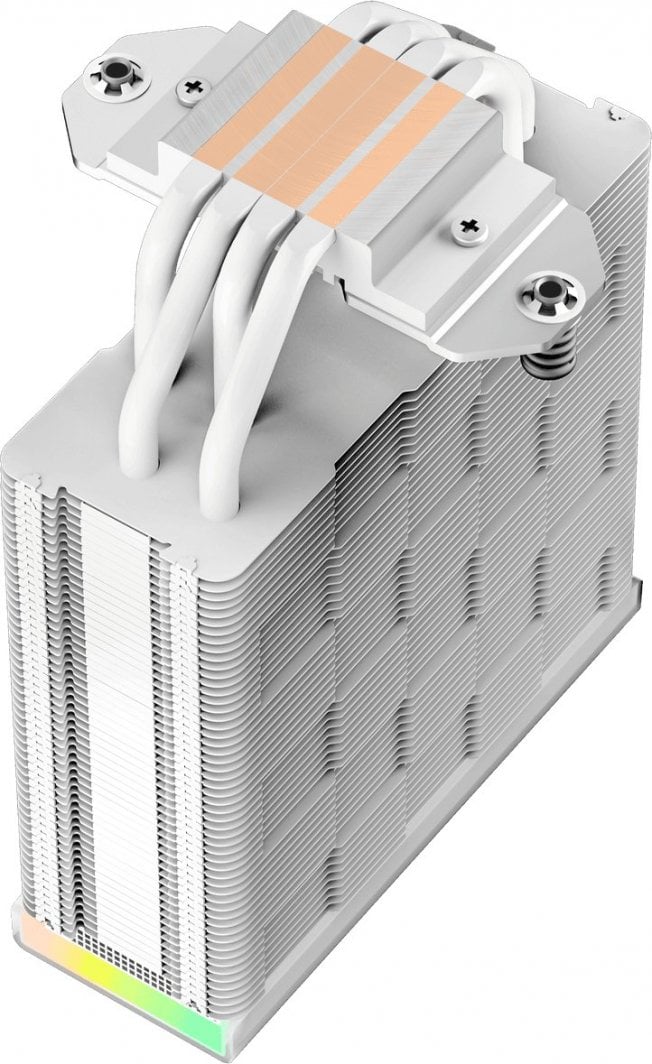 Ftohës CPU Deepcool AK400 Digital WH R-AK400-WHADMN-G, i bardhë