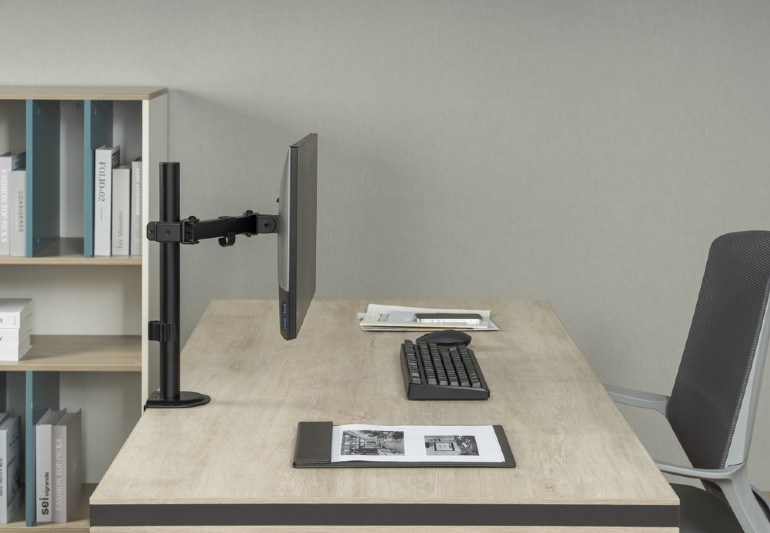 Mbajtës për monitor Gembird MA-D1-03, 17”-32”, i zi