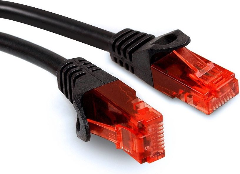 Kabllo rrjeti Maclean MCTV-742, RJ-45, Cat.6, 3m, e zezë