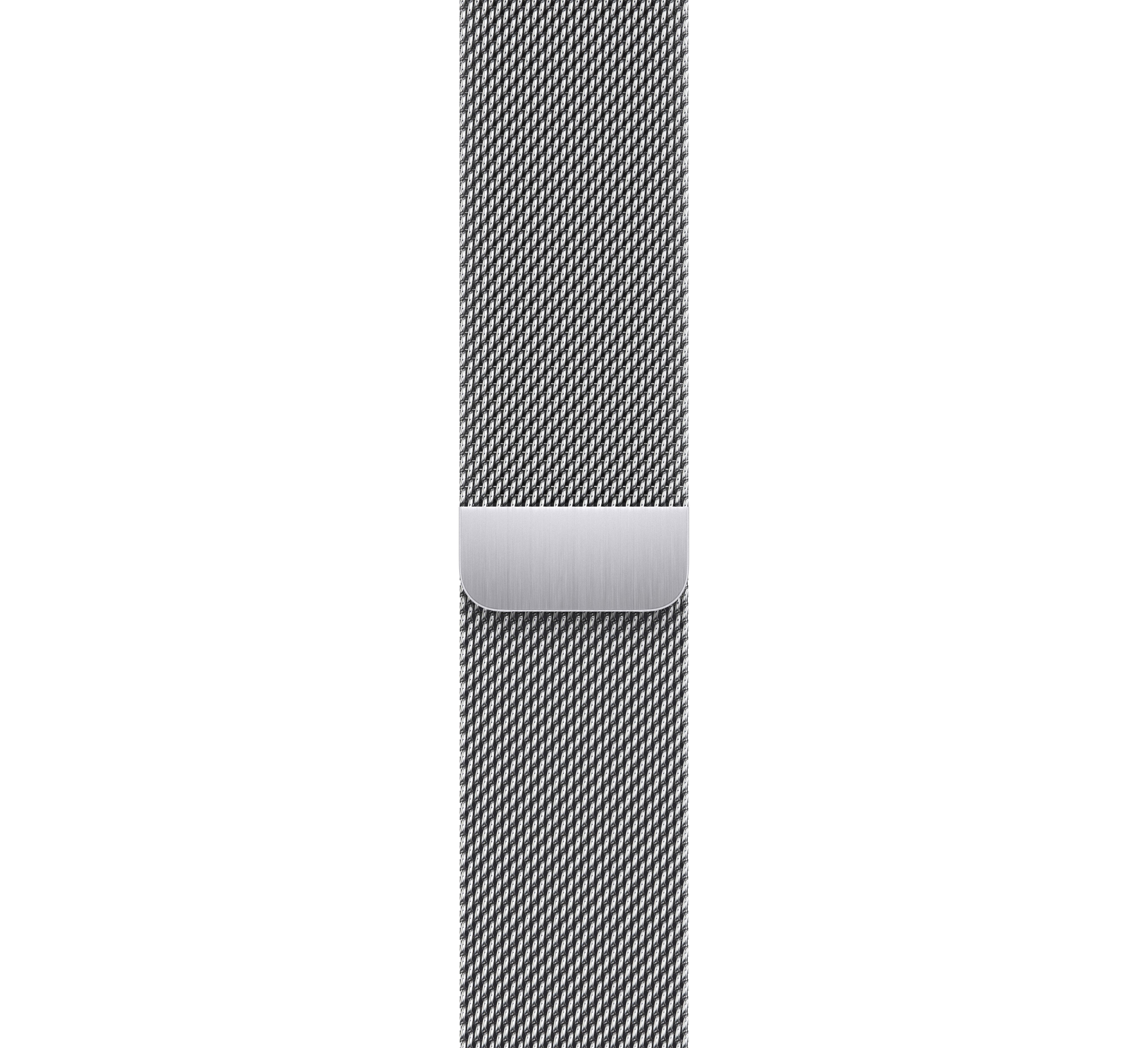 Apple Watch 45mm Band, Silver Milanese Loop