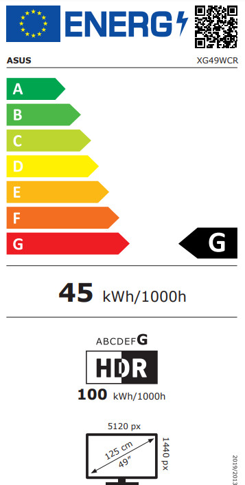 Monitor ASUS ROG Strix XG49WCR - LED, 49"