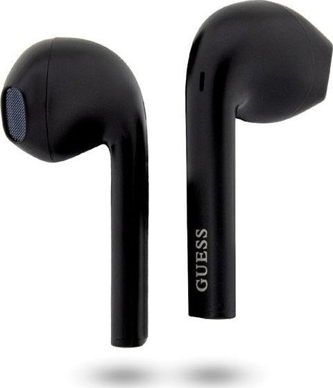 Kufje wireless Guess Classic EST Logo GUTWST26PSK, Bluetooth 5.3, TWS, të zeza