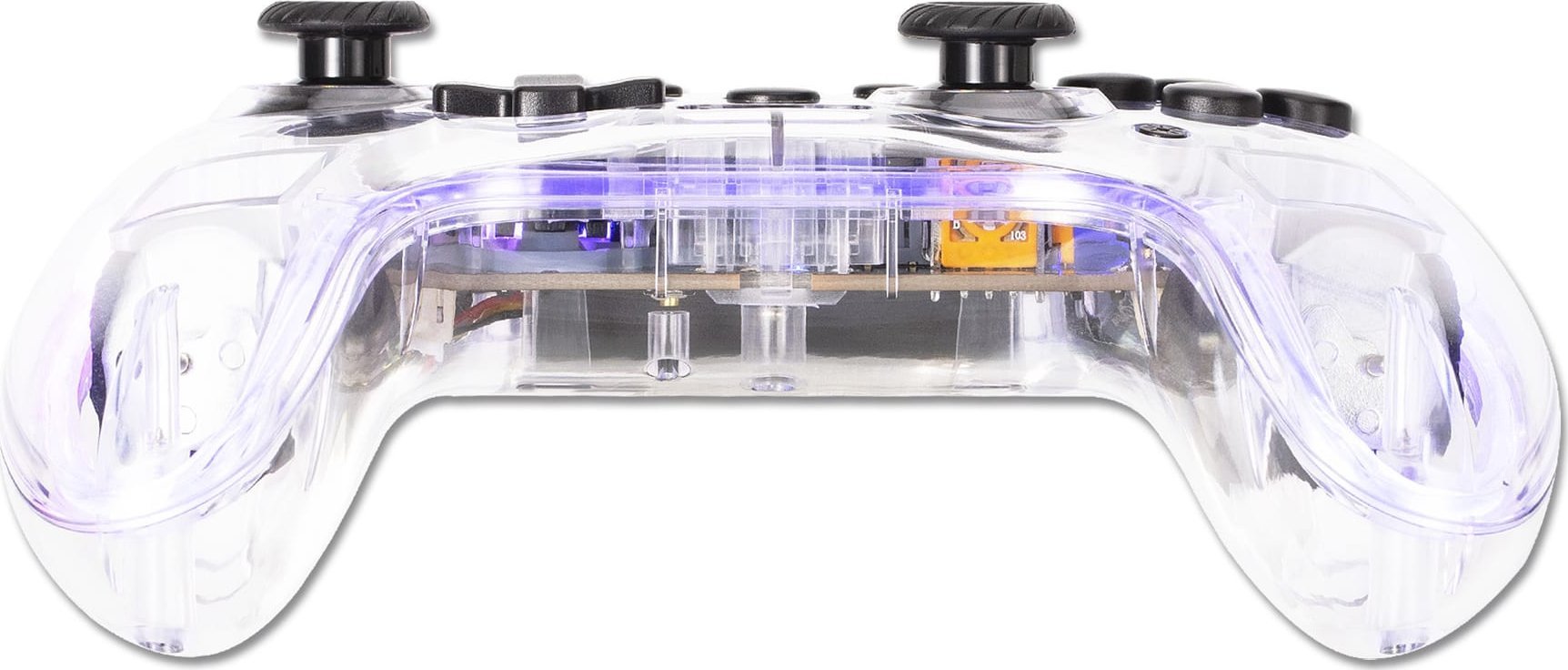 Гејмпад Marvo GHOST 40, безжичен, 17 копчиња, проѕирен