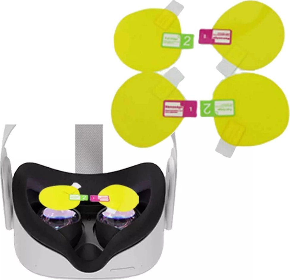 Set mbrojtës për lente Strado, për Oculus Quest 1/2 dhe Rift, 2 seta, transparent