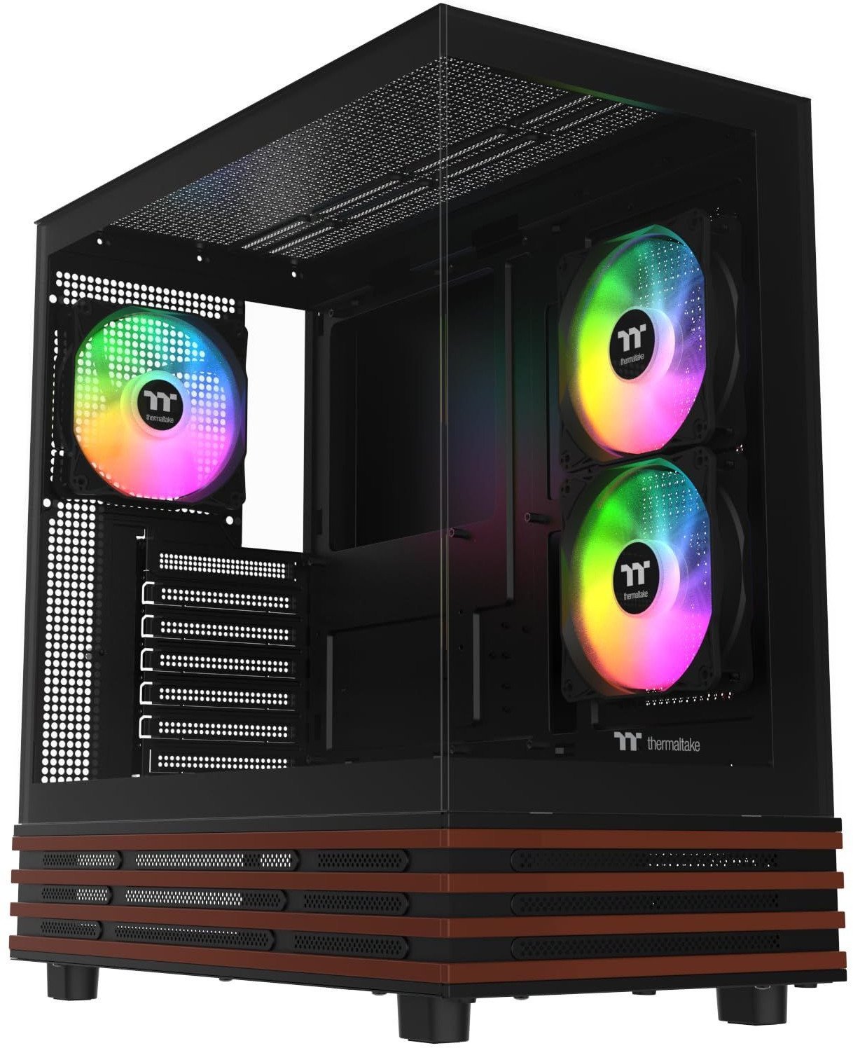 Kутија PC Thermaltake View 270 Plus WS ARGB, Mid Tower, калено стакло, црна
