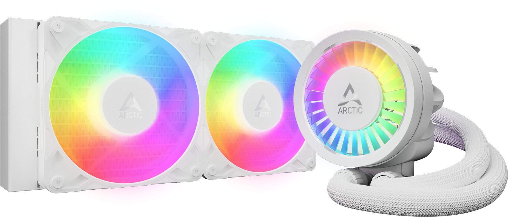 Водено ладење за процесор ARCTIC Liquid Freezer III Pro 240, AIO, a RGB, бело