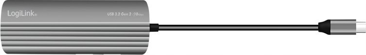 Hub USB LogiLink, USB 3.2 Gen2, 4+1 porta, PD 100W, alumin