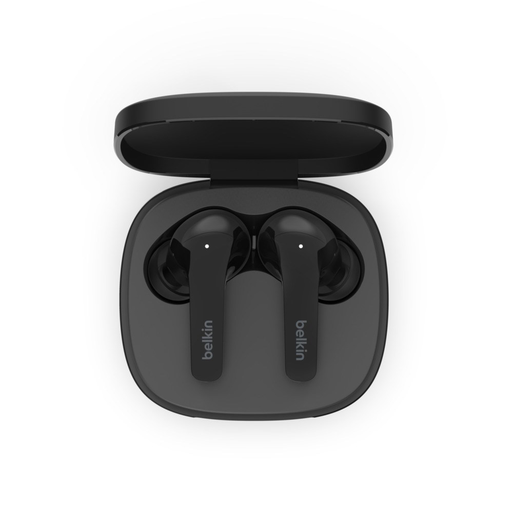 Kufje Belkin SOUNDFORM Flow, wireless, in-ear, USB Type-C, të zeza