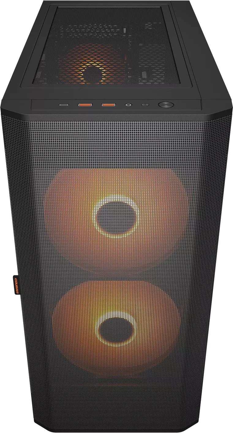 Kutia kompjuterike Cougar CGR-5YA6B-RGB, ATX Mid Tower, ARGB, xham i temperuar