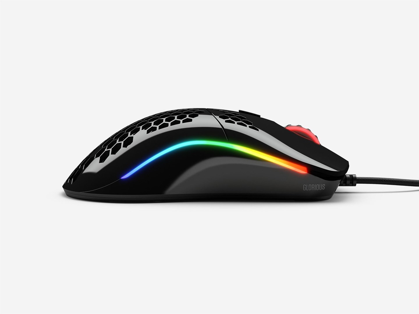 Maus Glorious PC Gaming Race Model O, USB, 12000 DPI, i zi