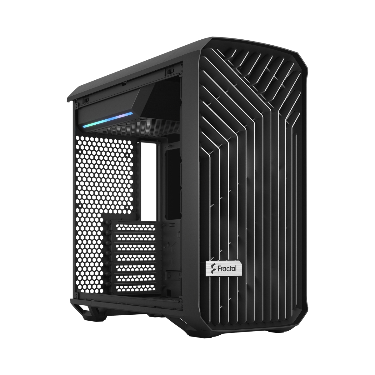 Kasë për PC Fractal Design Torrent Compact, e zezë
