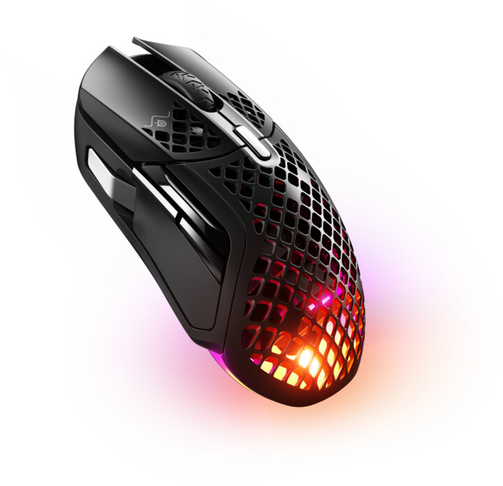 Глувче SteelSeries Aerox 5 Wireless, црна