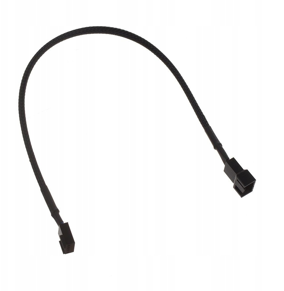 Kабел продолжувач PWM Gelid, 4 пин, 30cm, црн