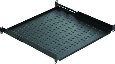 Raft rack Lanview RAS410BL, për kabinet 19", deri 50 kg, i zi