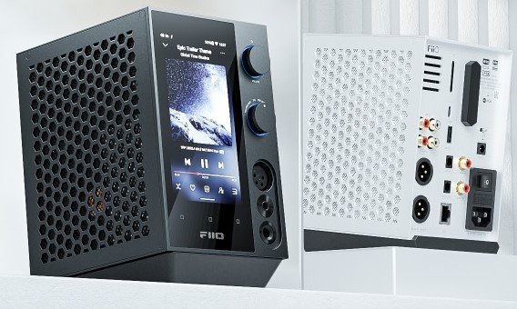 Amplifikator kufjesh FiiO Hybrid R7, DAC desktop, ekran me Android, i zi