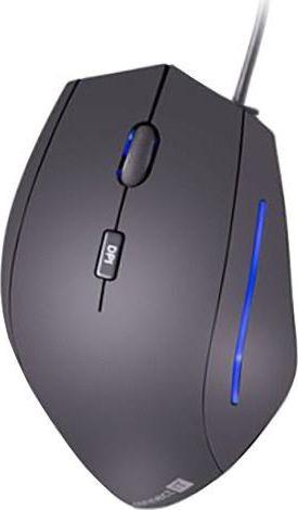 Maus Connect IT, me kabllo, USB, i zi dhe i kaltërt