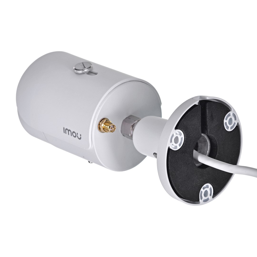 Kamerë sigurie Dahua IPC-F32MIP, 3 MP, 2304 x 1296, me mikrofon të integruar, e bardhë