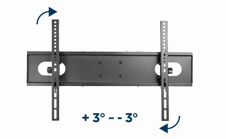 Mbajtëse për TV/Monitor Maclean MC-701N, 23”-55”, VESA 400x400, e zezë