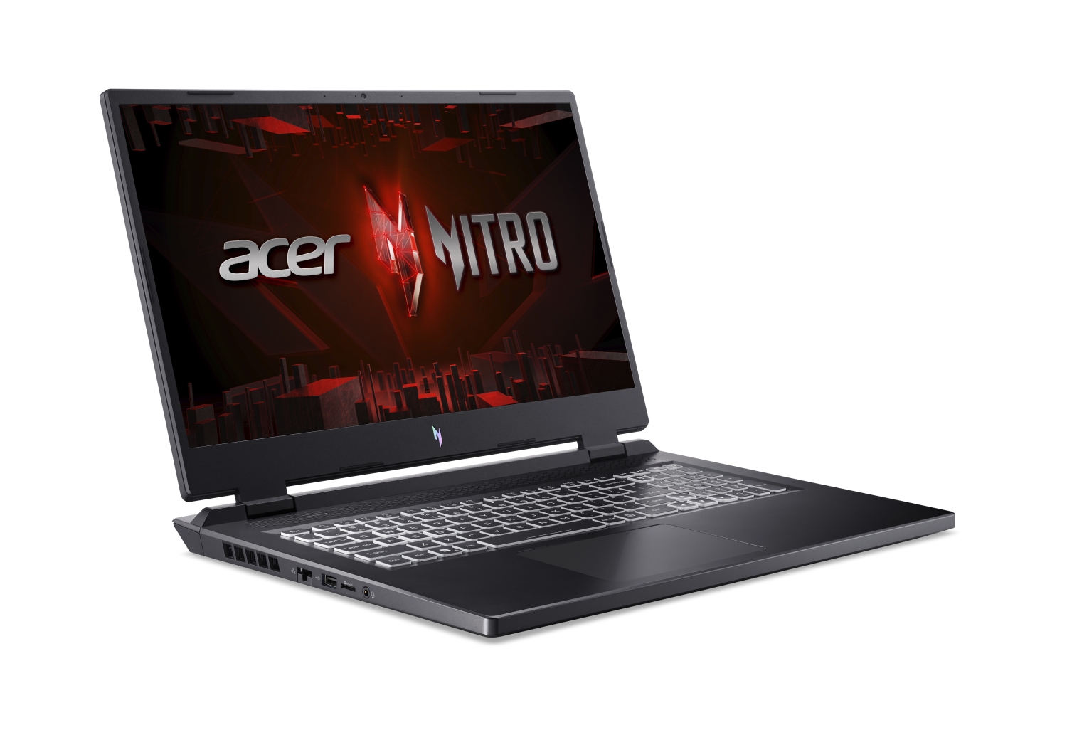 Laptop Acer Nitro 17 AN17-41, 17.3", Ryzen 5 7535HS, 16GB RAM, 1TB SSD, RTX 4050, i zi