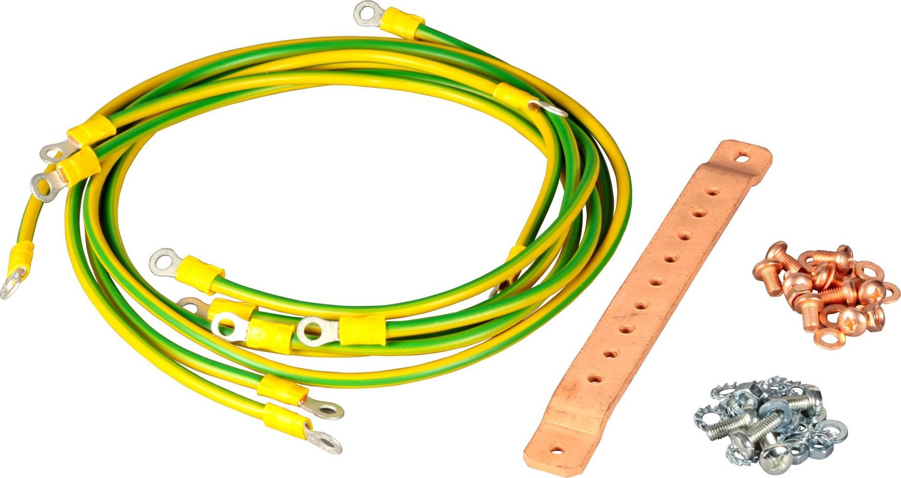 Aksesor tokëzimi për rack EFB Elektronik K3930V2N, për rack 19", çelik me veshje bakri