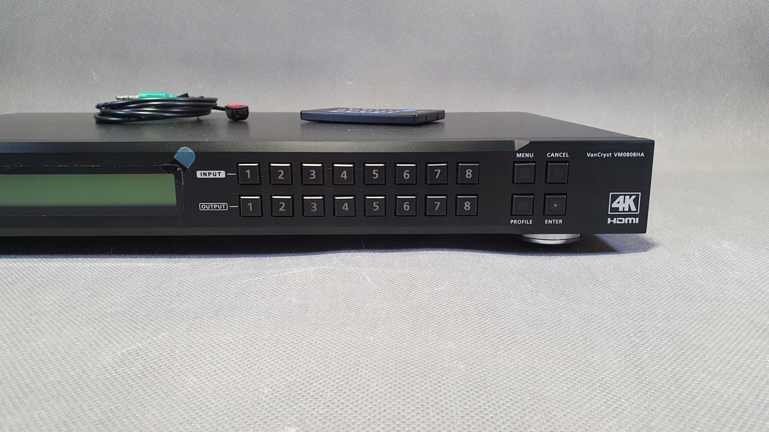 Ndarës HDMI Aten VM0808HB, 8x8, True 4K, i zi