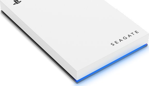 Надворешен хард диск за PS4 + PS5 Seagate Game Drive 2TB USB 3.0 Micro-B, бел
