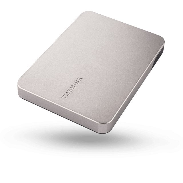 Hard disk i jashtëm Toshiba Canvio Flex, 4TB, USB 3.2, argjendti