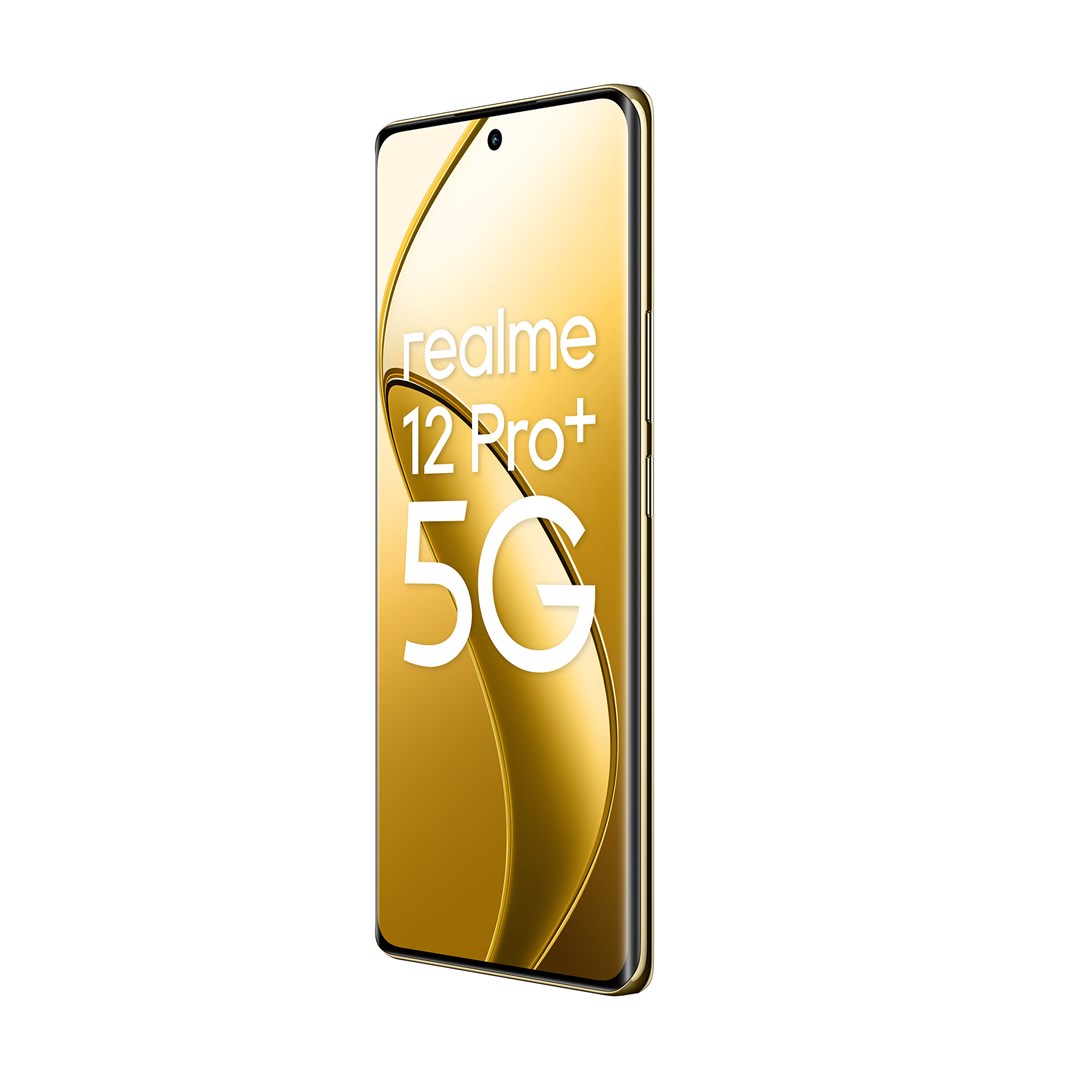 Celular Realme 12 Pro+ 5G, 6.7", 512GB, 12GB RAM, bezhë