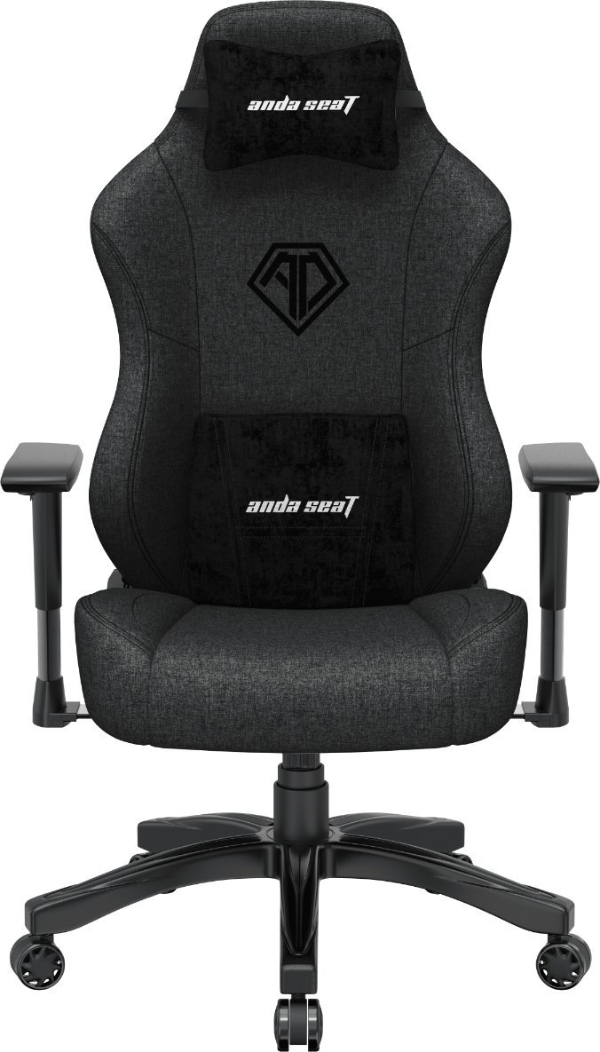 Karrige gaming Anda Seat Phantom 3, madhësia L, material tekstili, gri e errët
