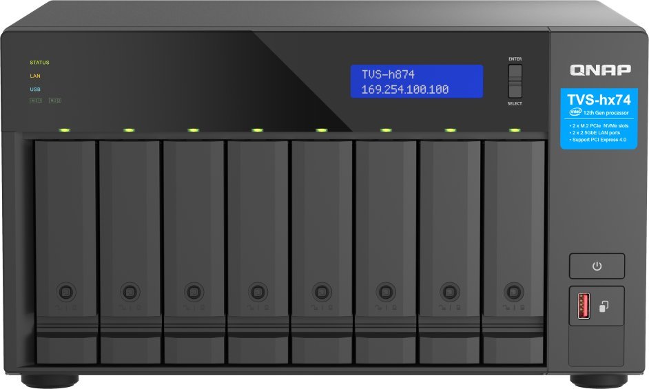 Server NAS QNAP TVS-h874