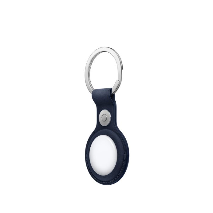Apple AirTag FineWoven Key Ring, Deep Blue