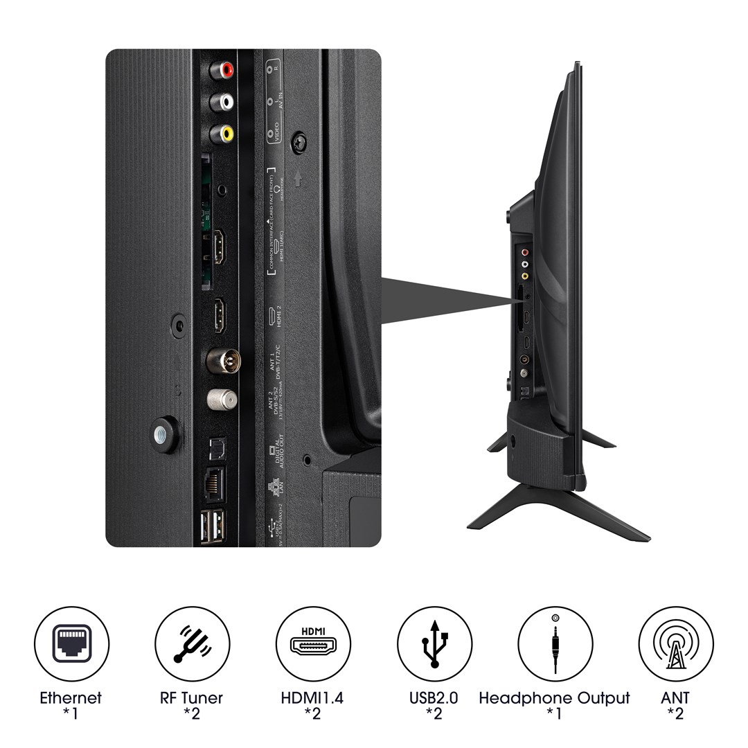 Televizor Hisense 40A4K, 40", Full HD, Smart TV, i zi