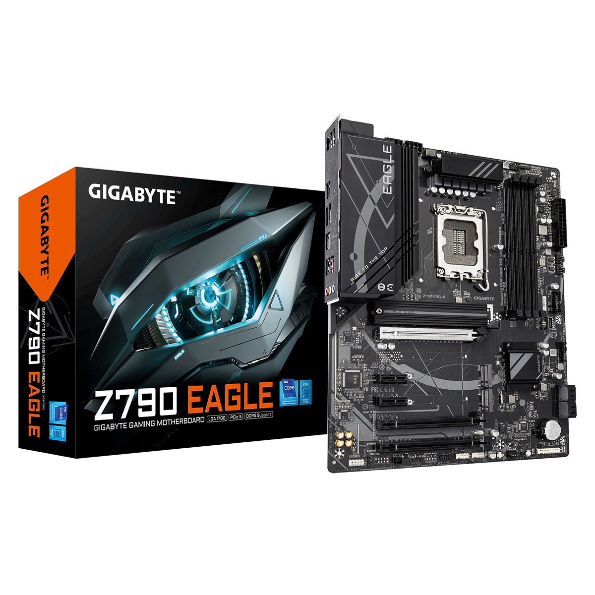 Pllakë amë GigaByte MB Intel Z790 Chipset, Intel Core 14th, DDR5, 2.5GbE LAN, e zezë