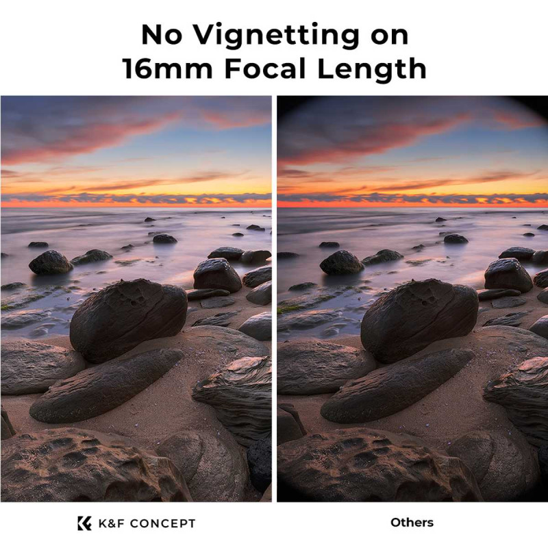 K&F Concept Slim Variable ND Filter 62mm