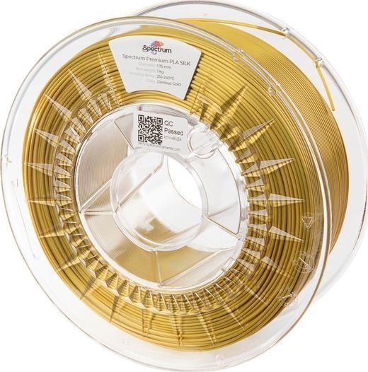 Filament 3D Spectrum PLA Silk Glorious Gold, 1.75mm, 1kg, i artë