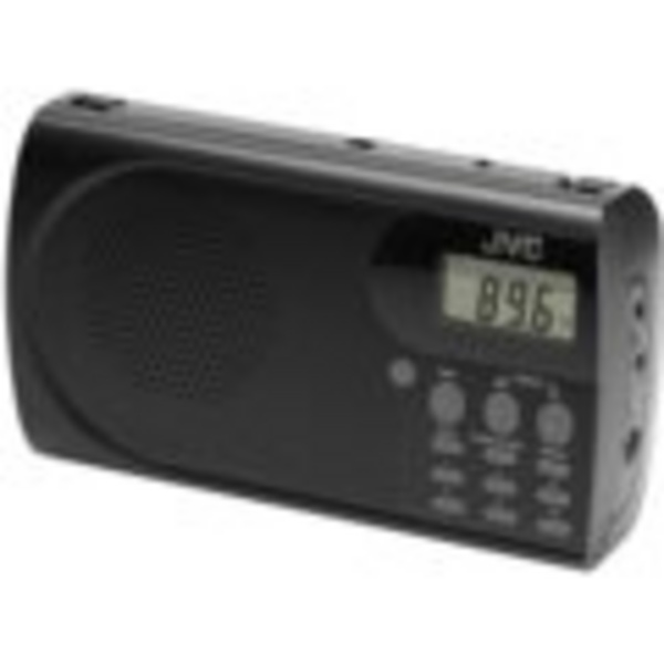 Radio JVC RA-E431B, e zezë