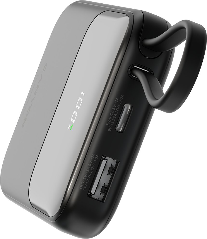 Power bank Canyon OnPower 101, 10000mAh, PD 22.5W, i zi