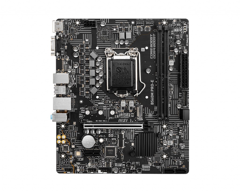 Pllakë amë MSI B560M PRO-E - Intel B560