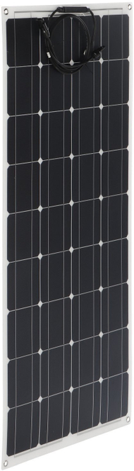 Panel diellor fleksibël SP-100-F, 100W, monokristalin, i zi