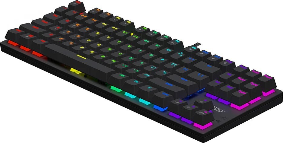 Tastierë mekanike gaming Savio Tempest X2, Outemu Red, RGB, e zezë